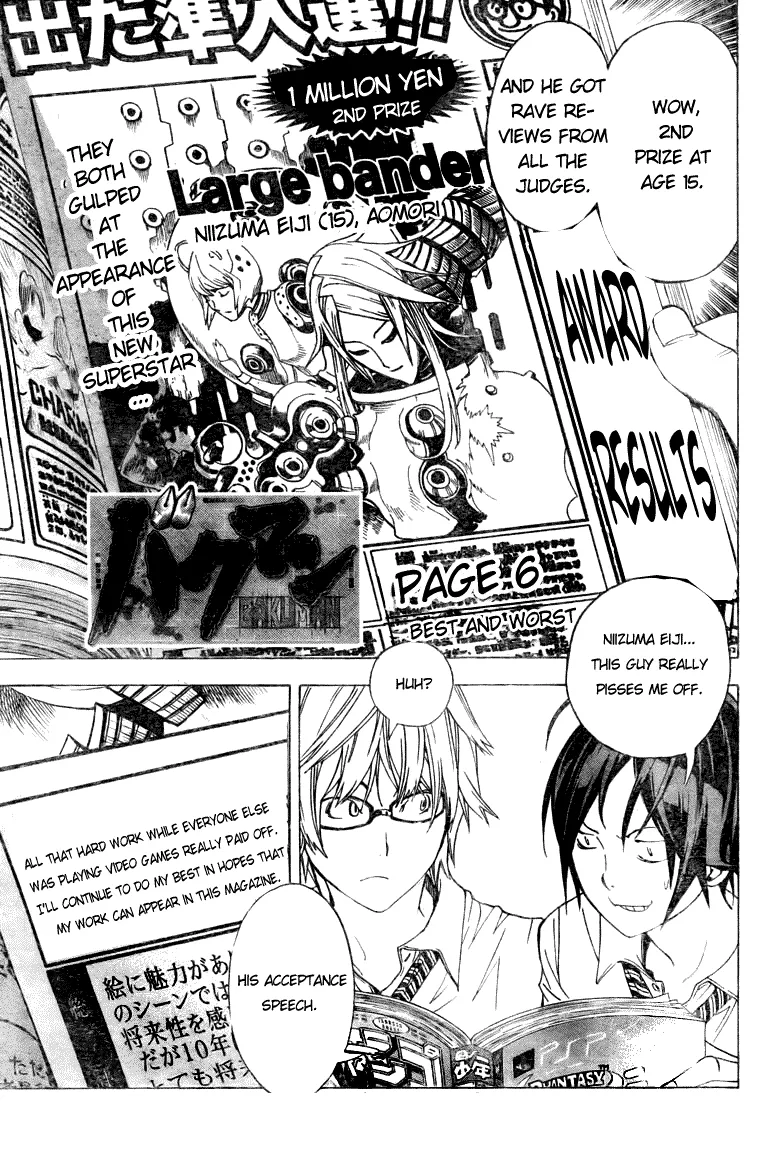 Read Bakuman Chapter 6 - Best and Worst Online