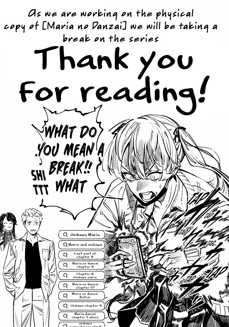 Read Maria no Danzai Chapter 8.5 - Author Notice (yes, this is an actual chapter) Online