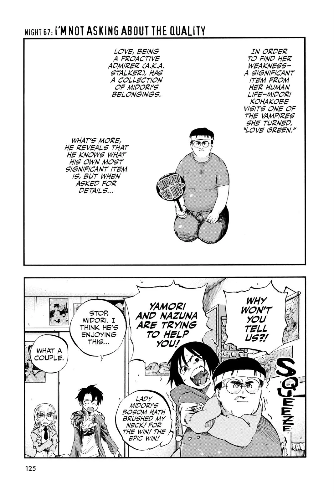 Read Yofukashi no Uta Chapter 67 Online