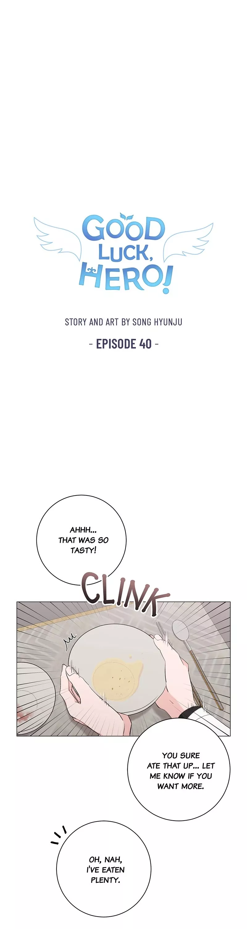 Read Good Luck, Hero! Chapter 40 - Episode 40 Online