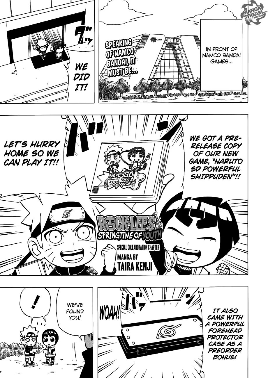 Read Rock Lee no Seishun Full-Power Ninden Chapter 19.5 - Omake Online