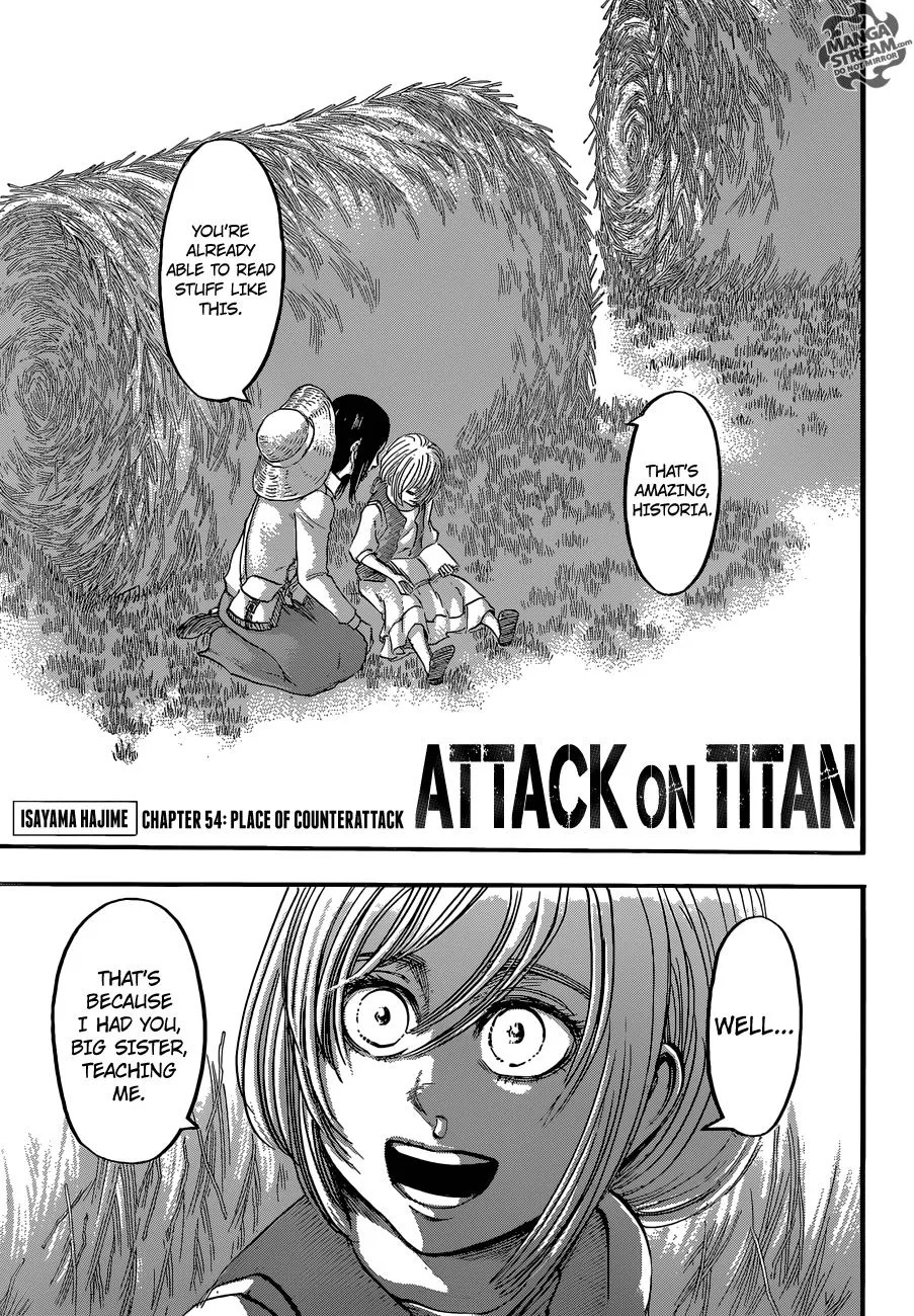 Read Attack on Titan Chapter 54 Online