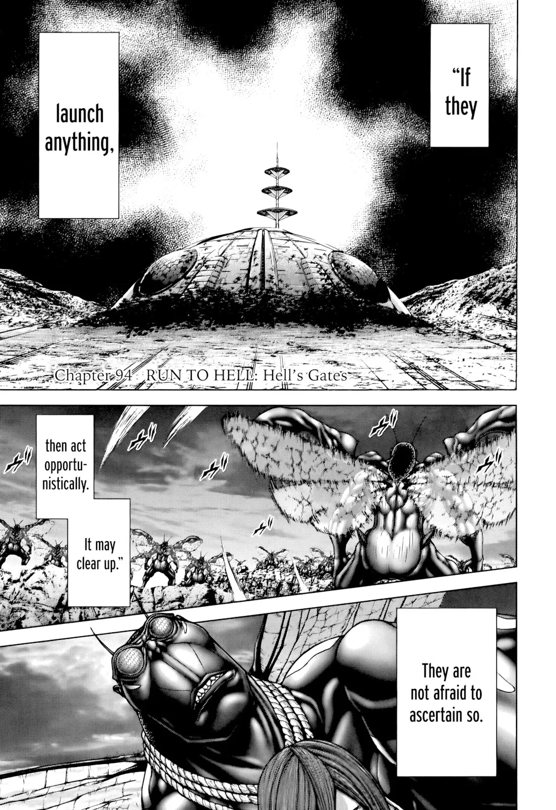 Read Terra Formars Chapter 94 - RUN TO HELL Hells Gates Online
