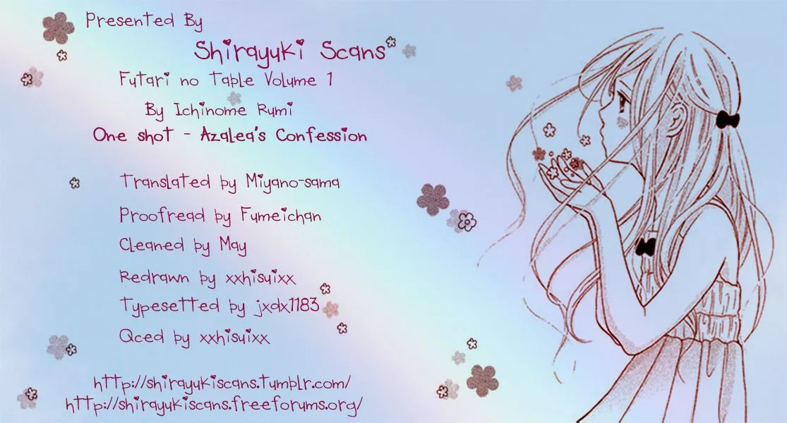 Read Futari no Table Chapter 3.5 - Extra Online