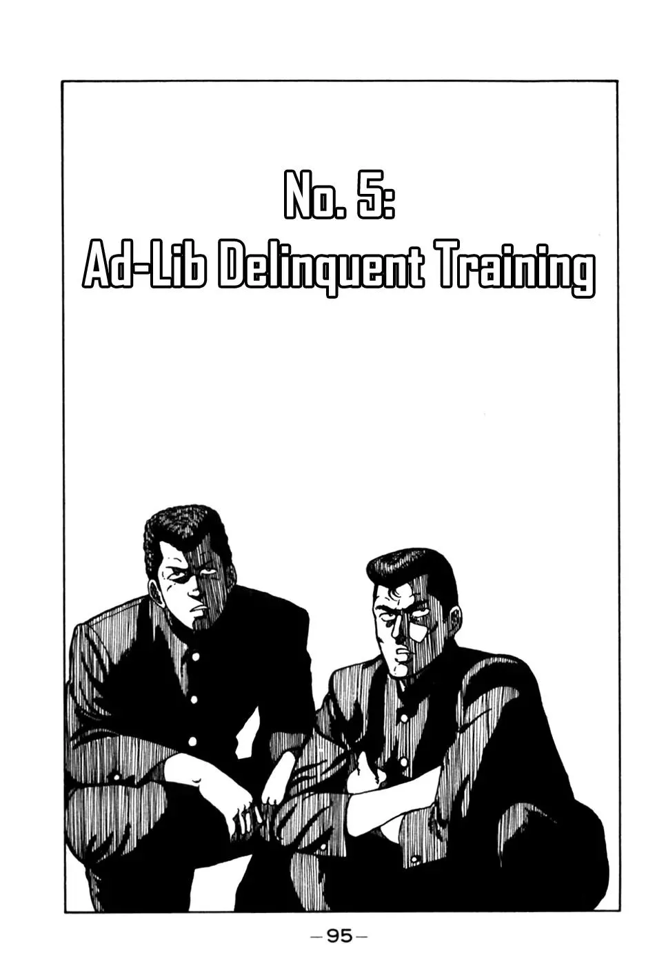 Read Be-Bop-Highschool Chapter 5 - Ad-Lib Delinquent Training Online