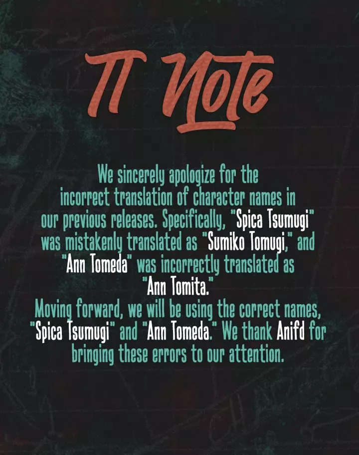 Read Tsumi to Batsu no Spica Chapter 3 Online