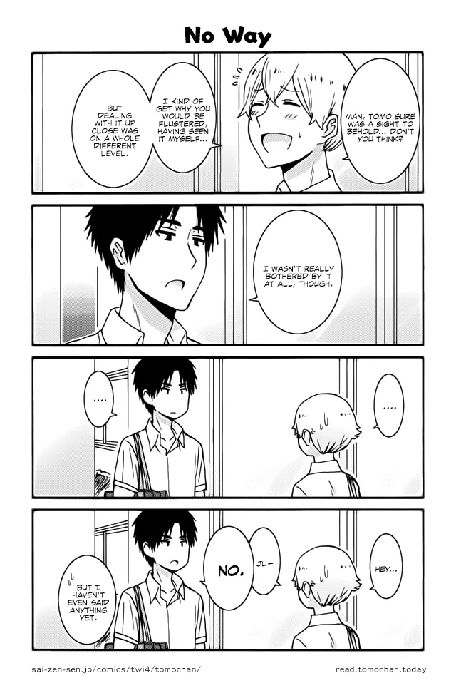 Read Tomo-chan wa Onna no ko! Chapter 327 - No Way Online