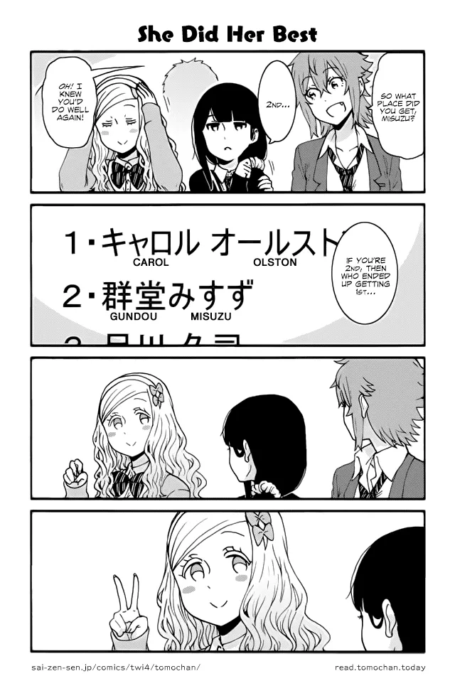 Read Tomo-chan wa Onna no ko! Chapter 314 - She Did Her Best Online