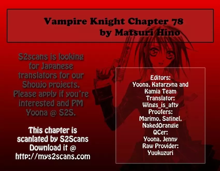 Read Vampire Knight Chapter 78 - Contamination Online
