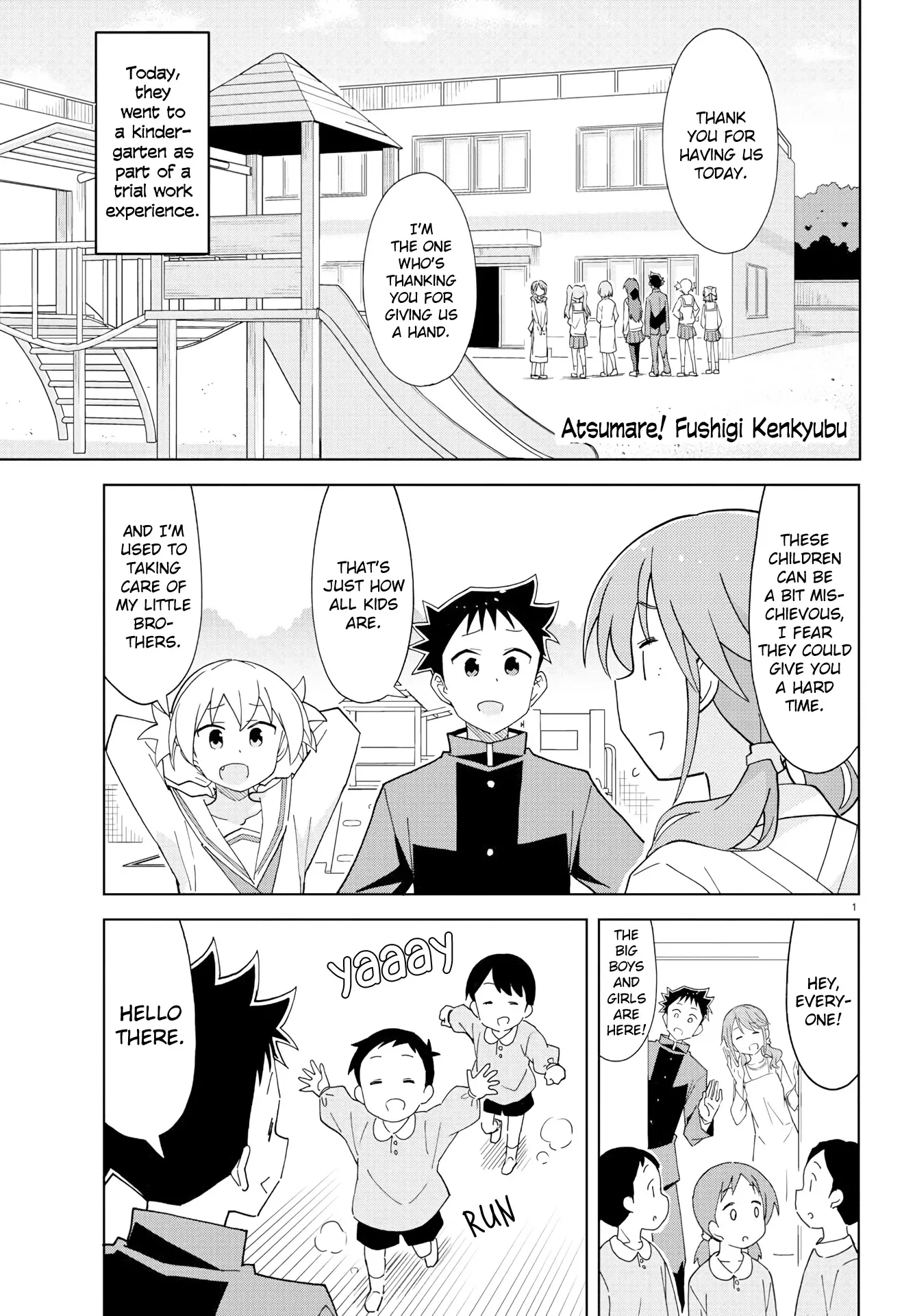 Read Atsumare! Fushigi Kenkyu-bu Chapter 176 - The Mystery of Kindergartens Online