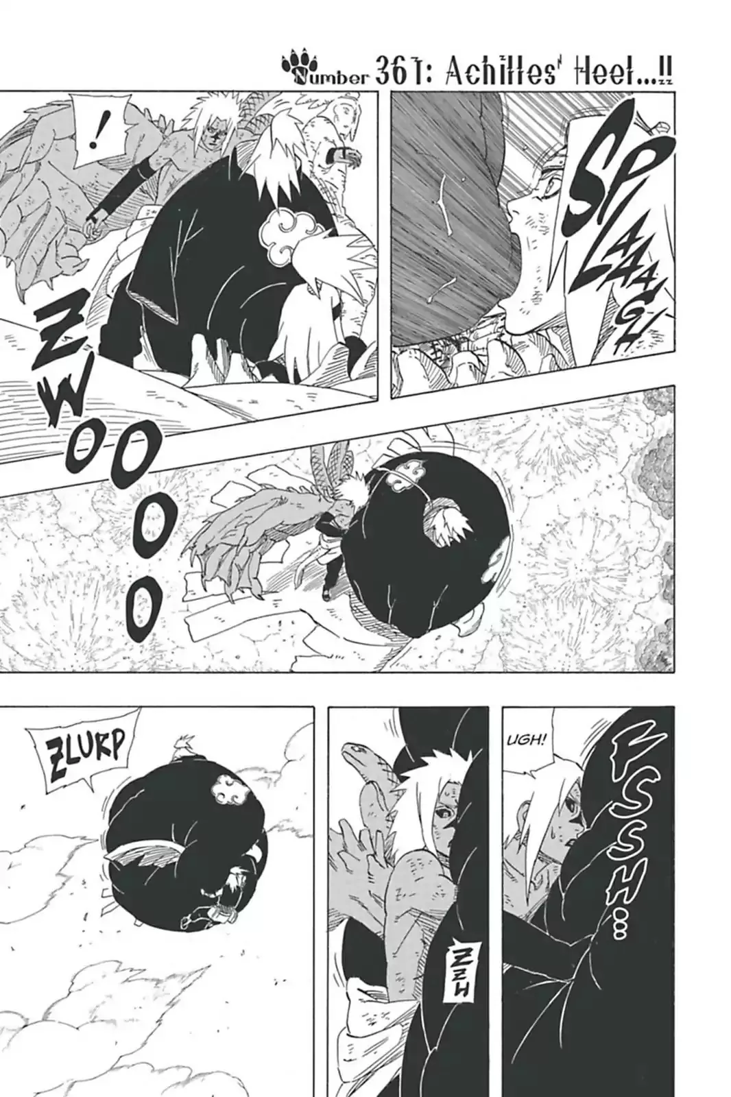 Read Naruto Chapter 361 - Achilles' Heel...!! Online