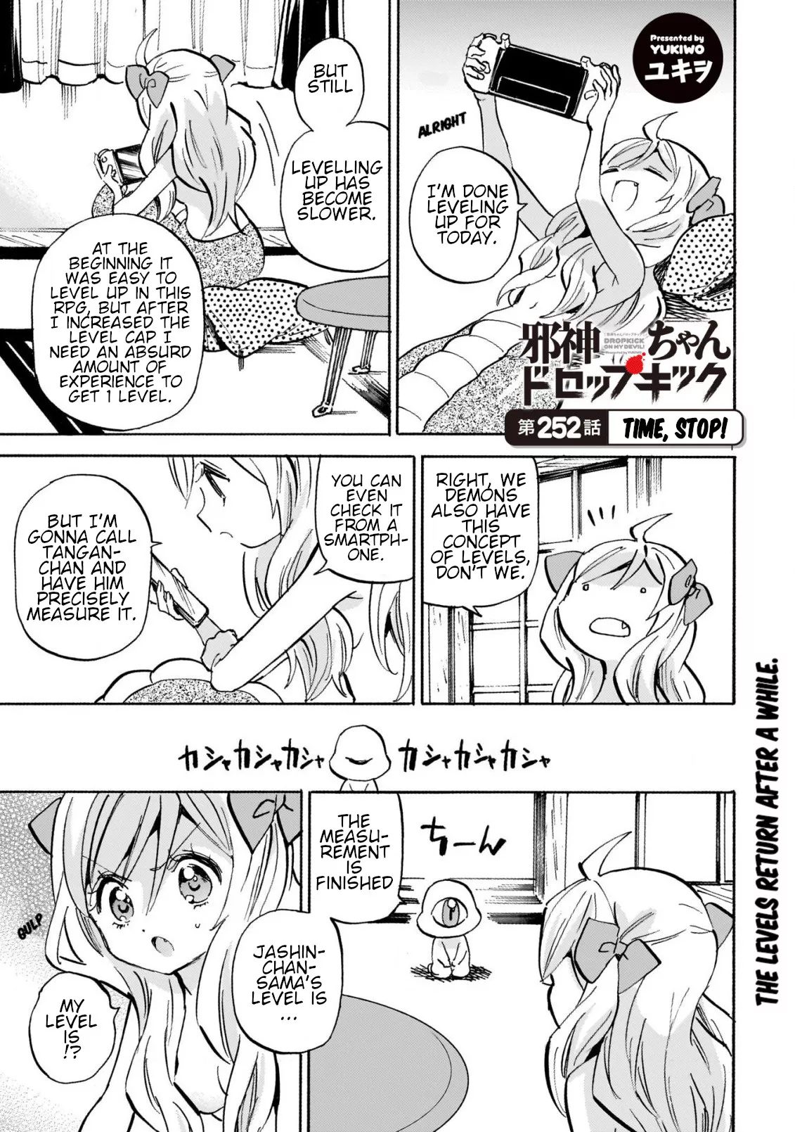 Read Jashin-chan Dropkick Chapter 257 - Time, Stop! Online