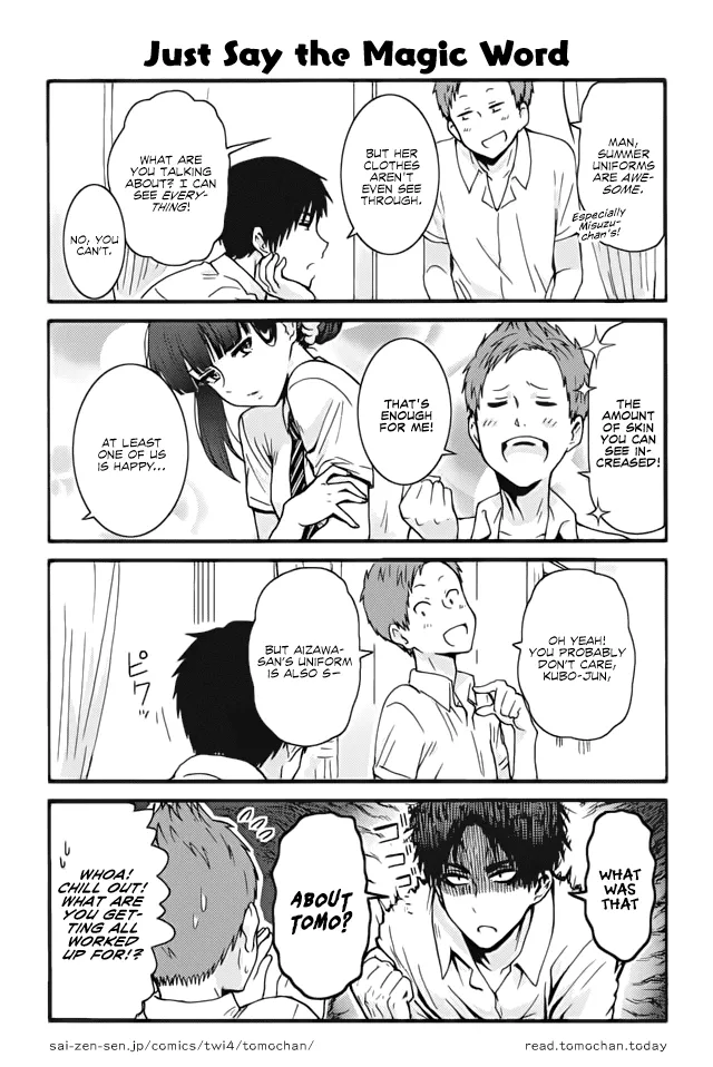Read Tomo-chan wa Onna no ko! Chapter 322 - Just Say The Magic Word Online