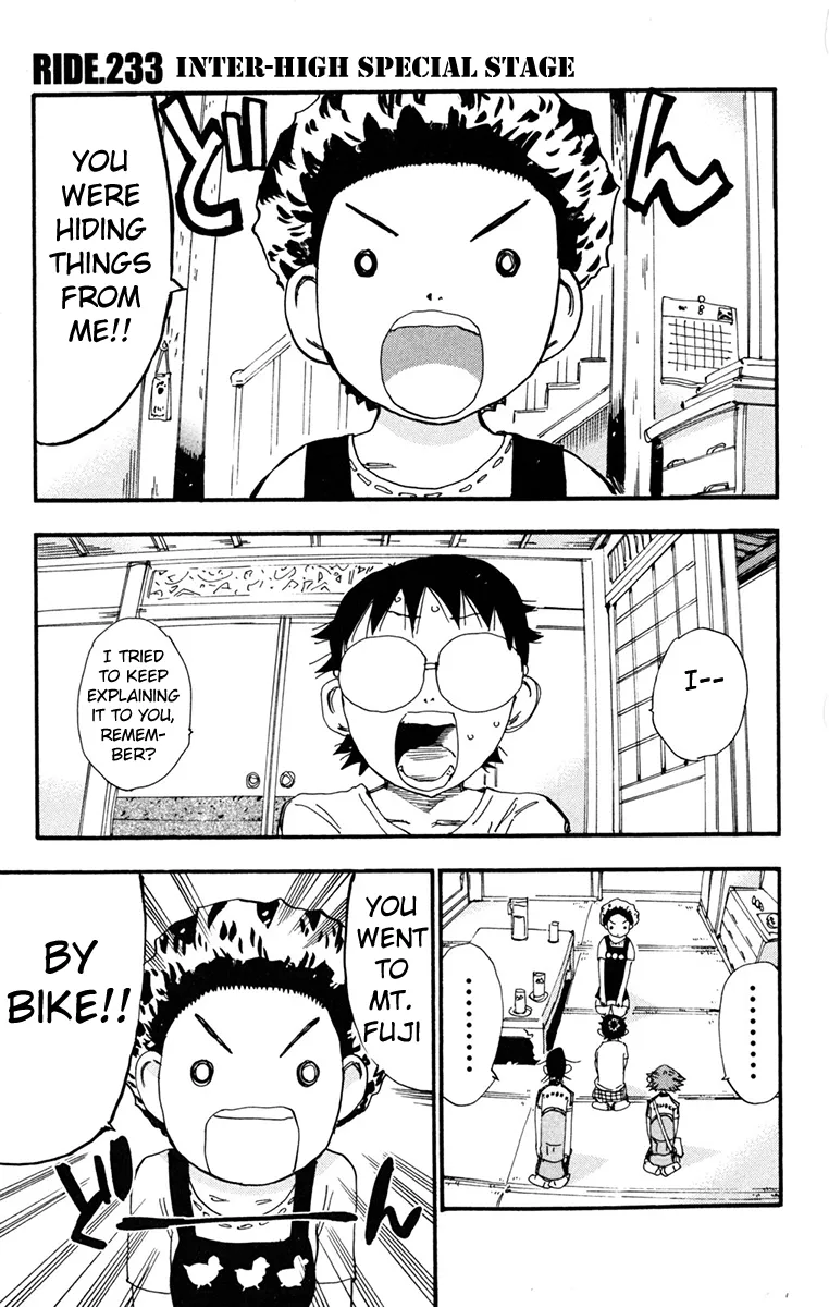 Read Yowamushi Pedal Chapter 233 - Inter-High Special Stage Online