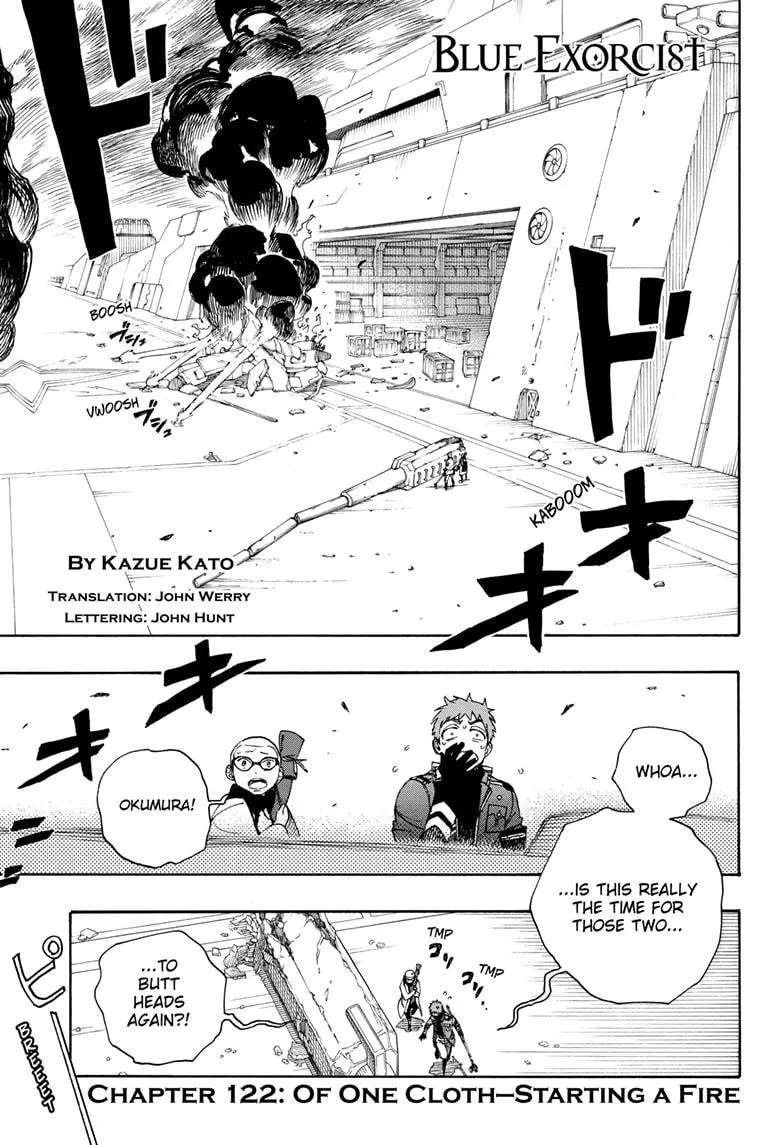 Read Ao no Exorcist Chapter 122 Online