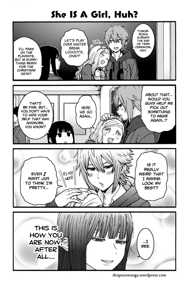 Read Tomo-chan wa Onna no ko! Chapter 887 - She IS A Girl, Huh? Online