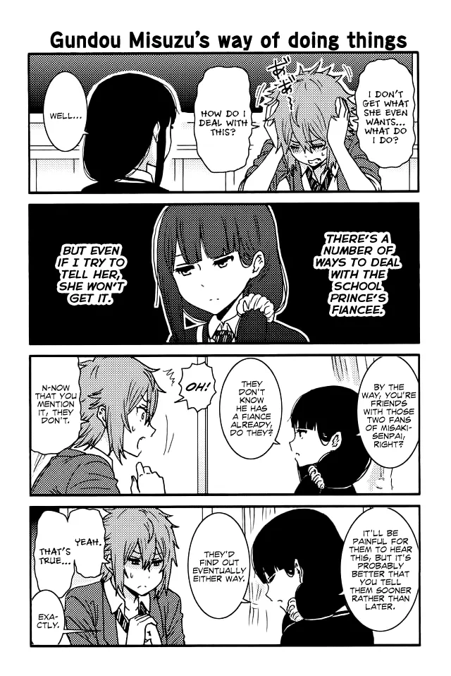 Read Tomo-chan wa Onna no ko! Chapter 92 - Gundou Misuzu's Way Of Doing Things Online