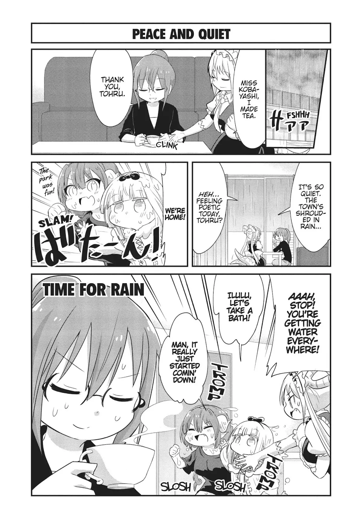 Read Kobayashi-san Chi no Maid Dragon: Kanna no Nichijou Chapter 59 - Time For Rain Online