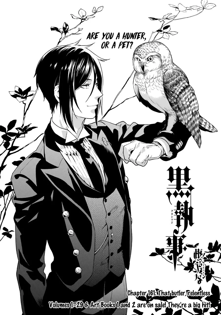 Read Kuroshitsuji Chapter 161 - That butler, relentless Online