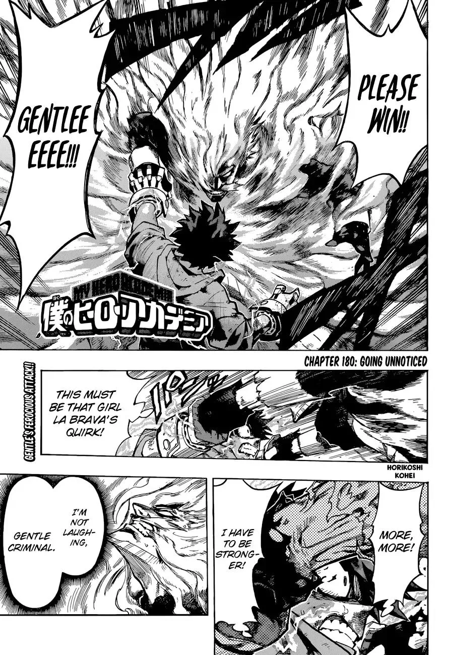 Read Boku no Hero Academia Chapter 180 - Going Unnoticed Online