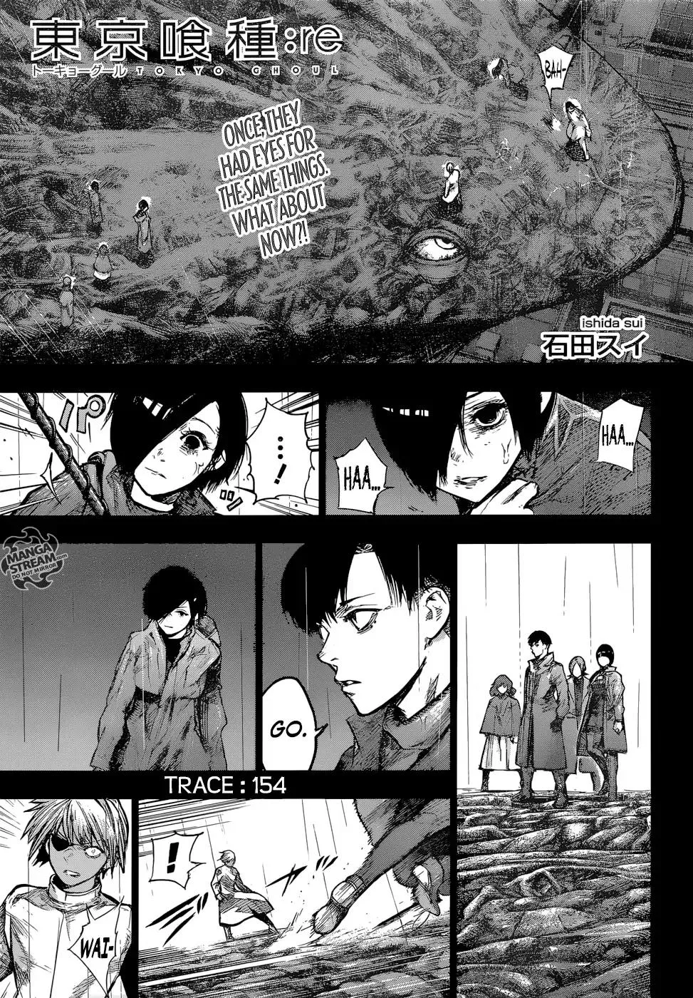 Read Tokyo Ghoul:re Chapter 154 - Trace Online