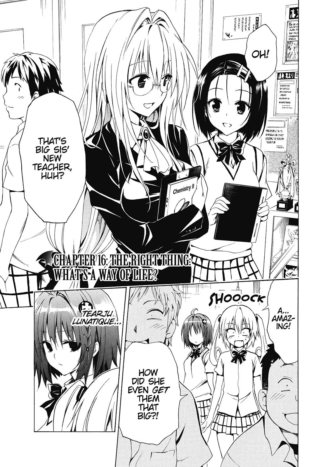 Read To Love Ru Darkness Chapter 16 Online