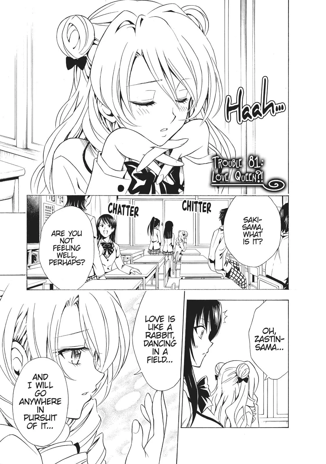 Read To Love Ru Chapter 81 Online