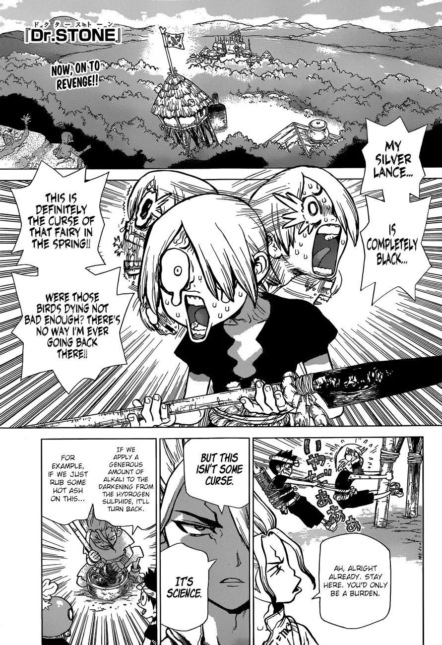 Read Dr. Stone Chapter 32 - Brain and Heart Online