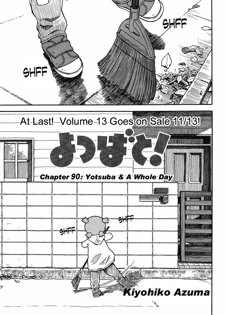 Read Yotsubato! Chapter 90 - Yotsuba & a Whole Day Online