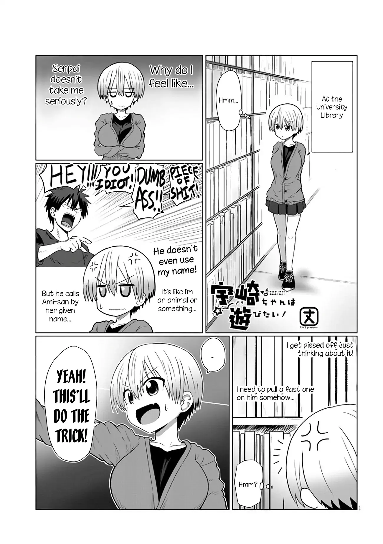 Read Uzaki-chan wa Asobitai! Chapter 10 - Kouhai and Hypnotism Online