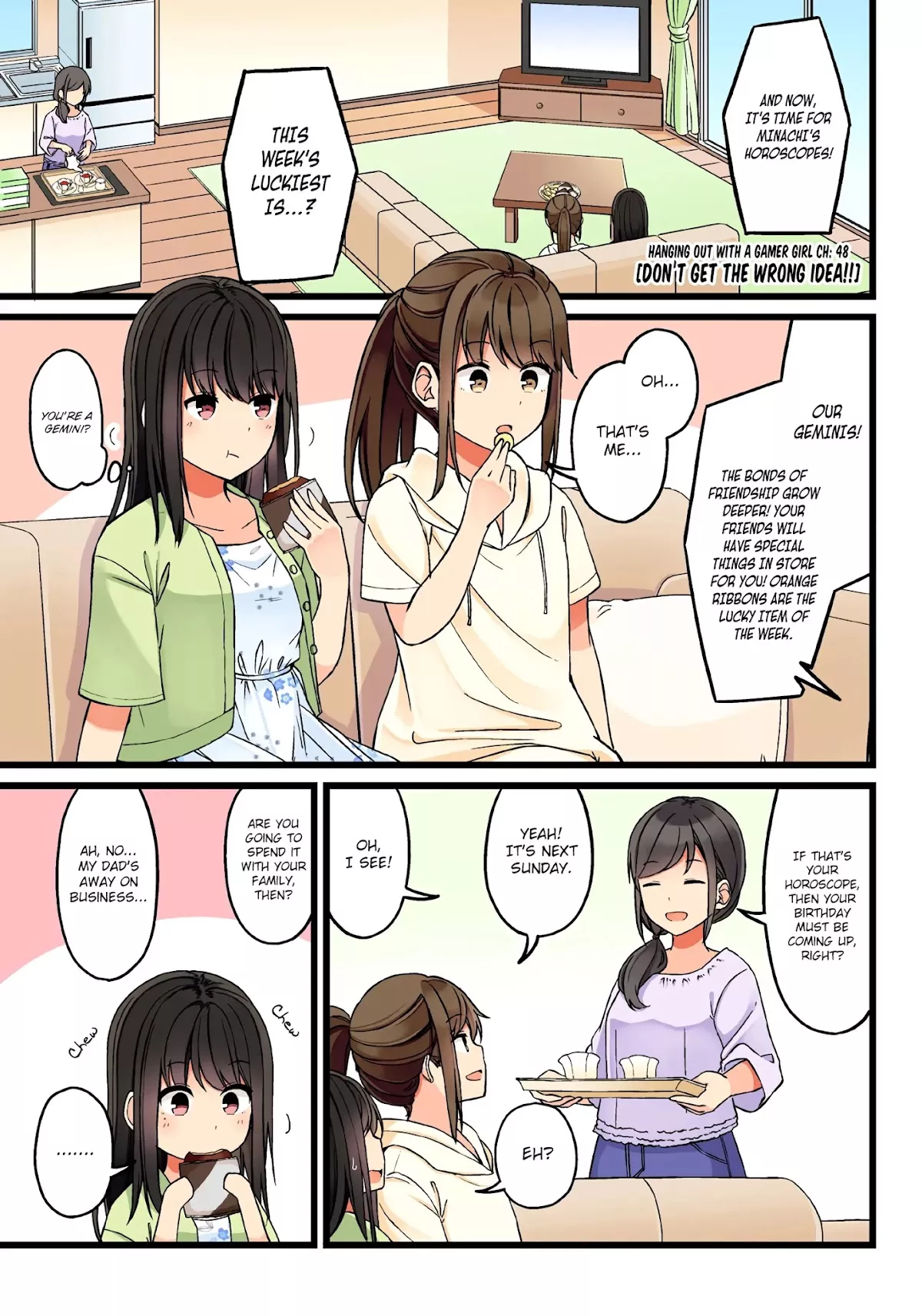 Read Hanging Out With a Gamer Girl Chapter 48 - Don't Get The Wrong Idea!! Online