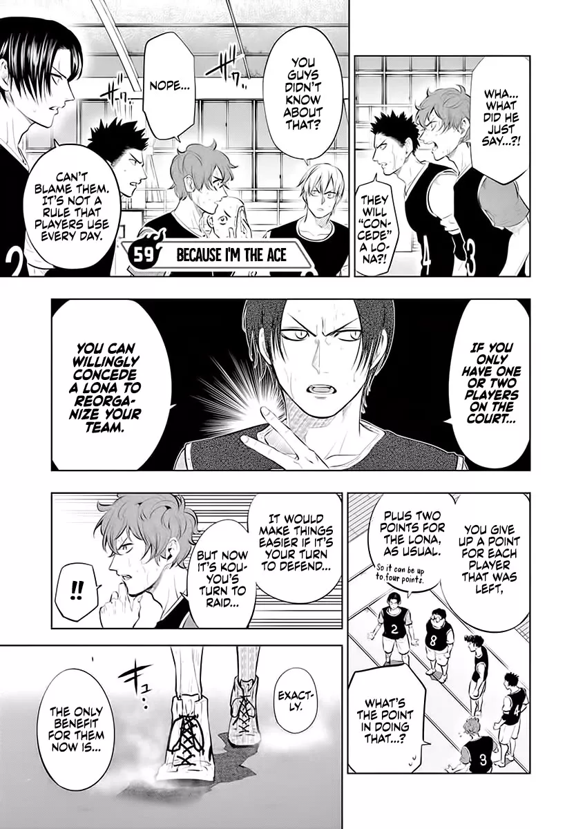 Read Burning Kabaddi Chapter 59 - Because I'm the Ace Online