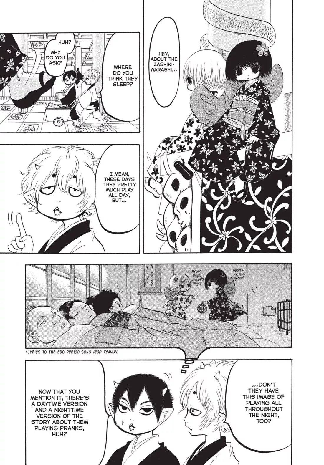 Read Hoozuki no Reitetsu Chapter 171 - THE ZASHIKI-WARASHI'S LONG NIGHT Online