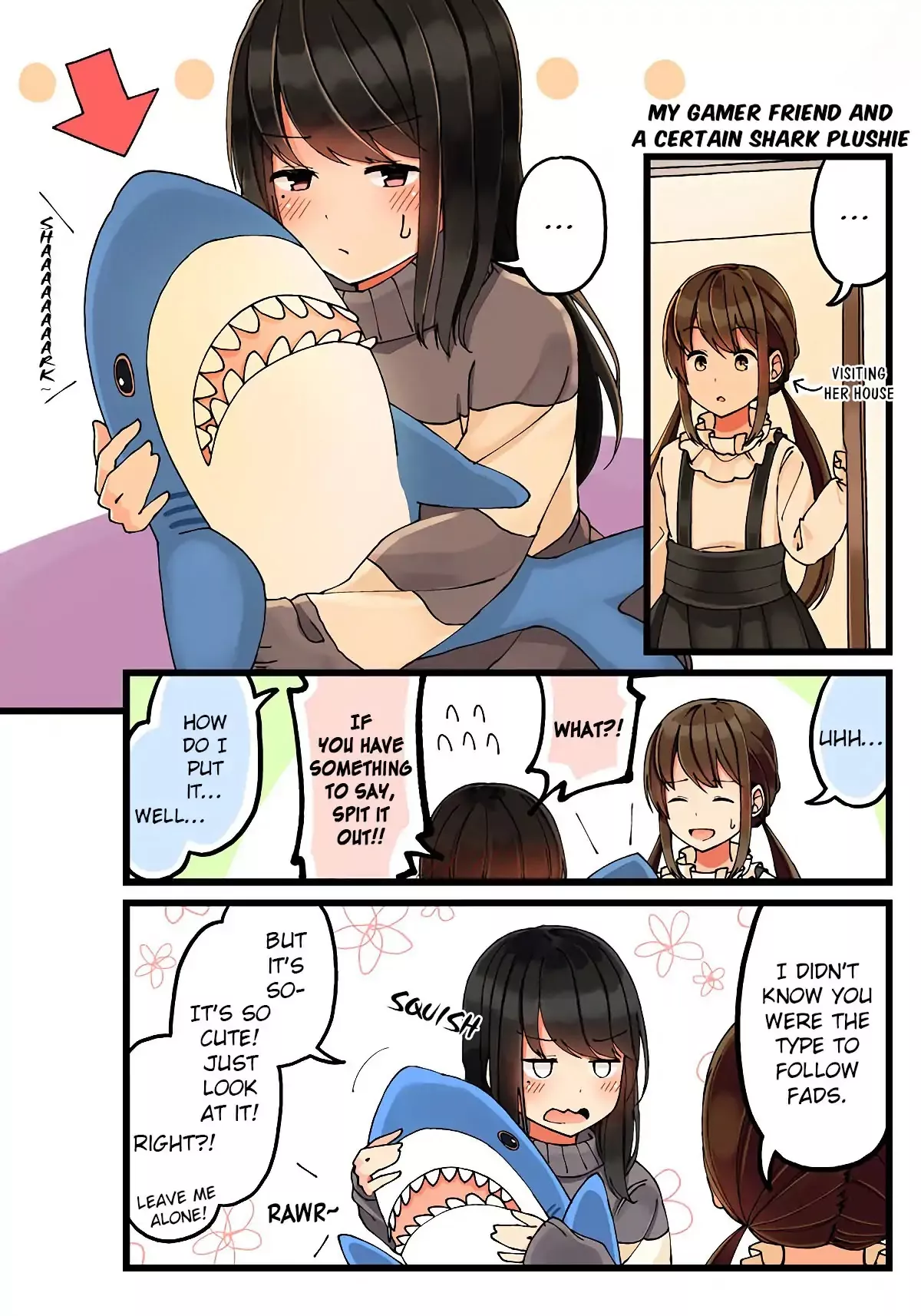 Read Hanging Out With a Gamer Girl Chapter 14 - My Gamer Friend and a certain shark plushie Online