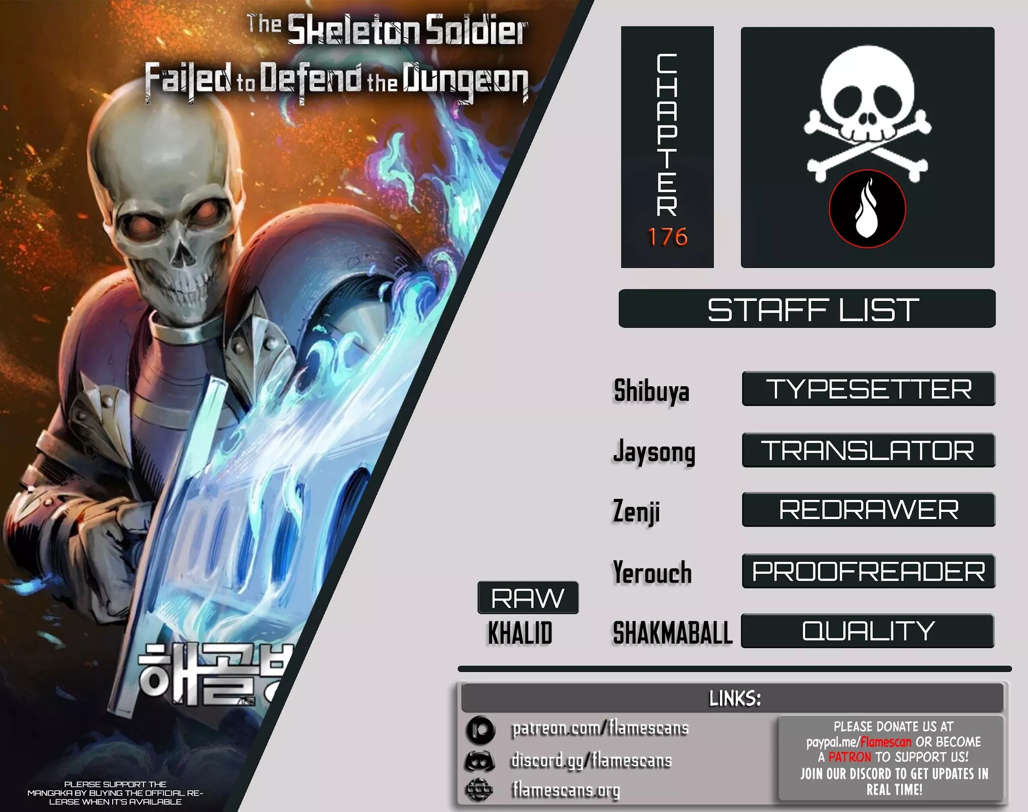 Read Skeleton Soldier Couldn’t Protect the Dungeon Chapter 176 Online