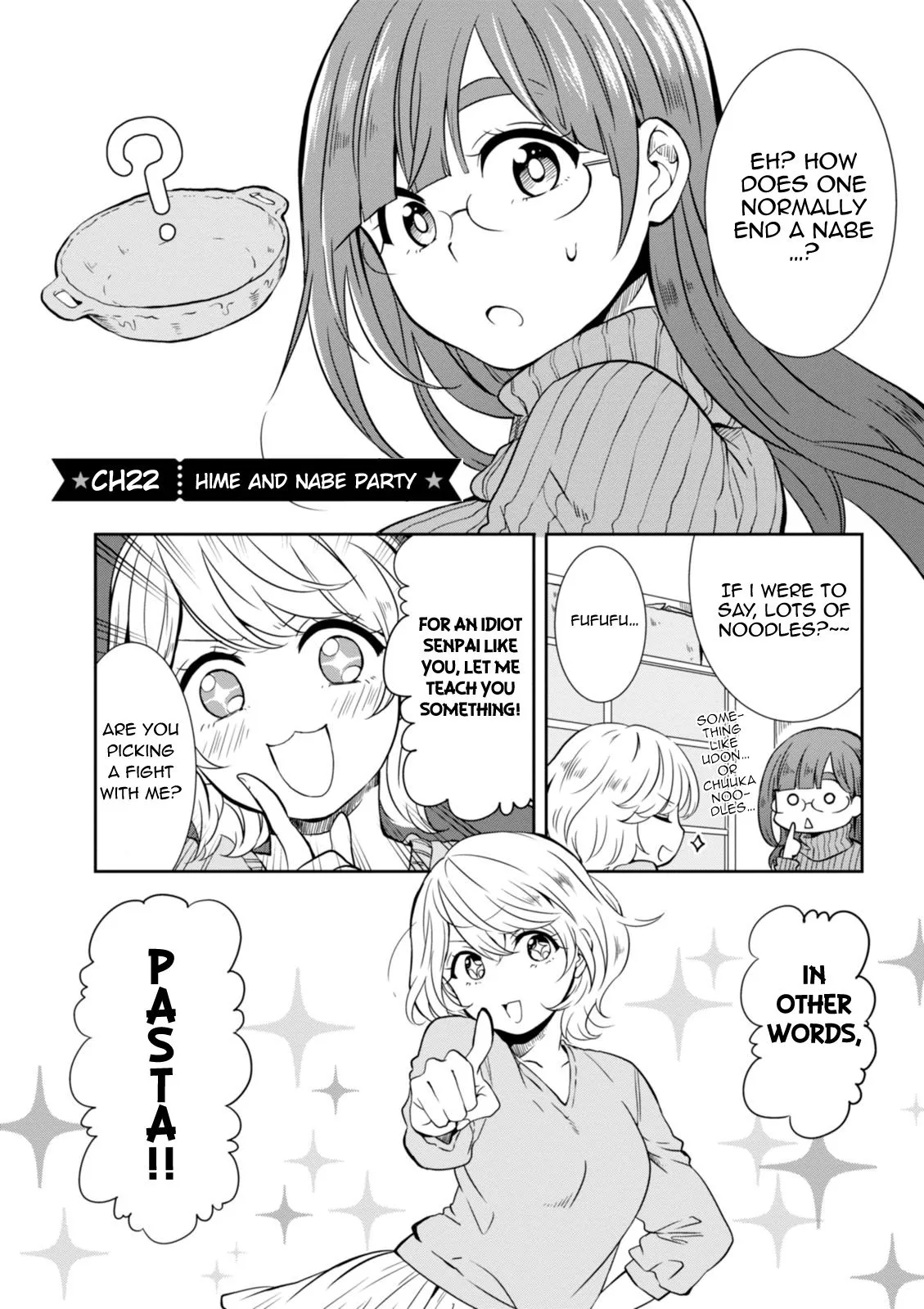 Read Hime no Dameshi Chapter 22 - Hime And Nabe Party Online