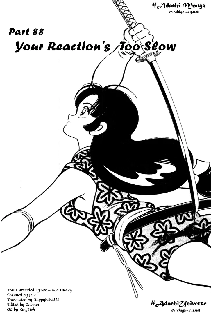 Read Nijiiro Togarashi Chapter 88 - Your reaction's too slow Online