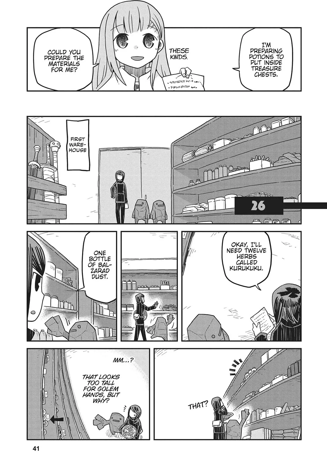Read Dungeon no Naka no Hito Chapter 26 Online