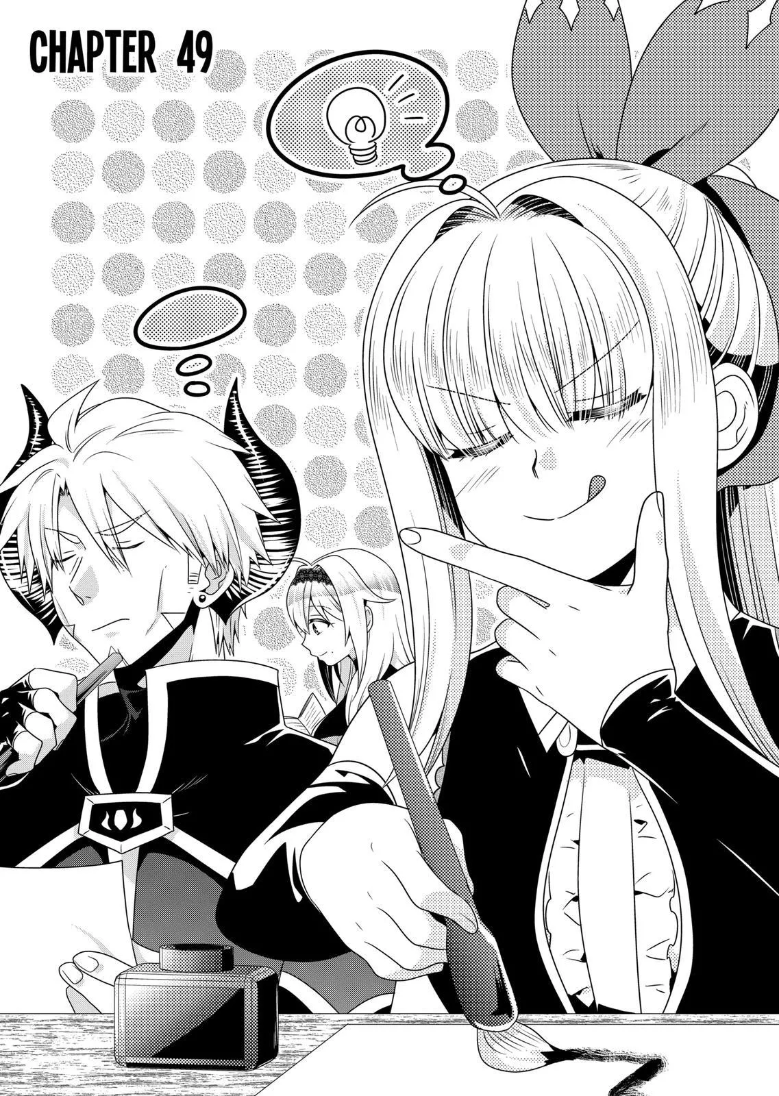 Read Maou desu. Onna Yuusha no Hahaoya to Saikon shita node, Onna Yuusha ga Giri no Musume ni Narimashita. Chapter 49 Online