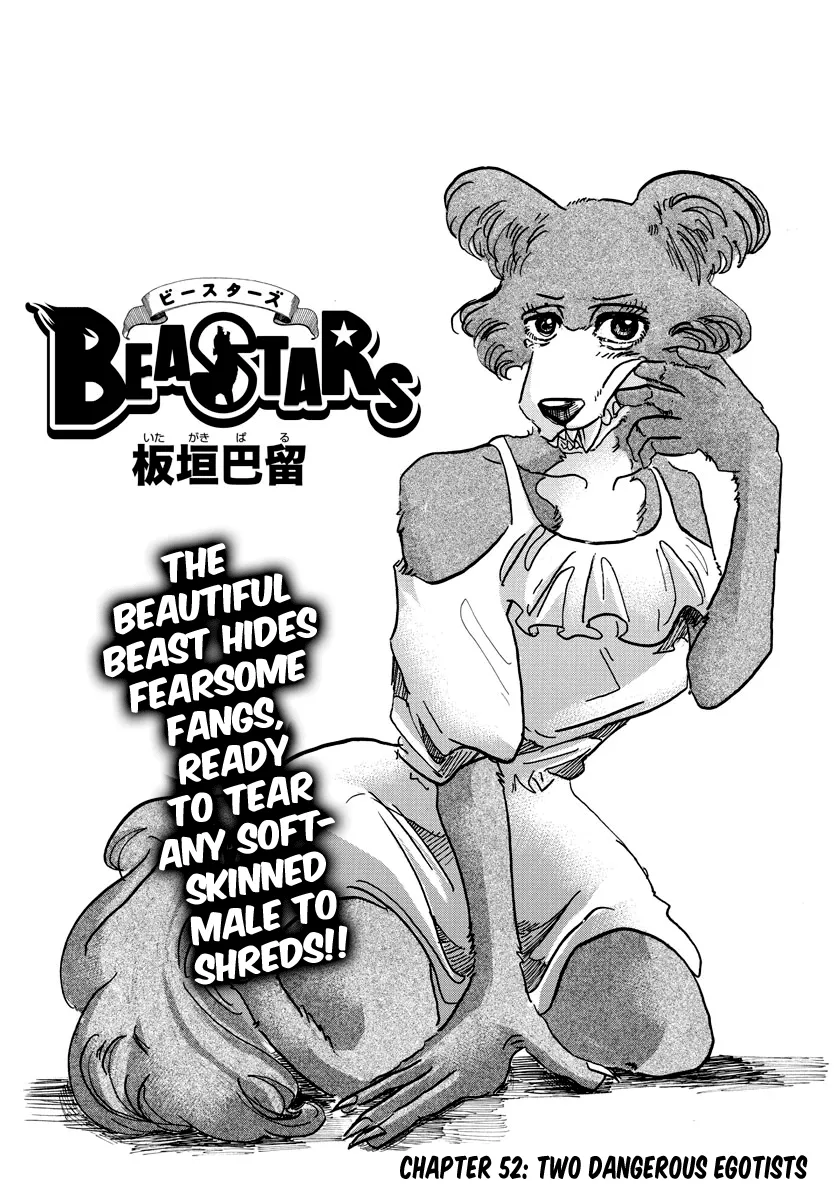 Read Beastars Chapter 52 - Two Dangerous Egotists Online