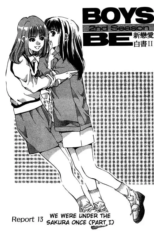 Read Boys Be 2nd Season Chapter 13 - We Were Under The Sakura Once (Part 1) Online