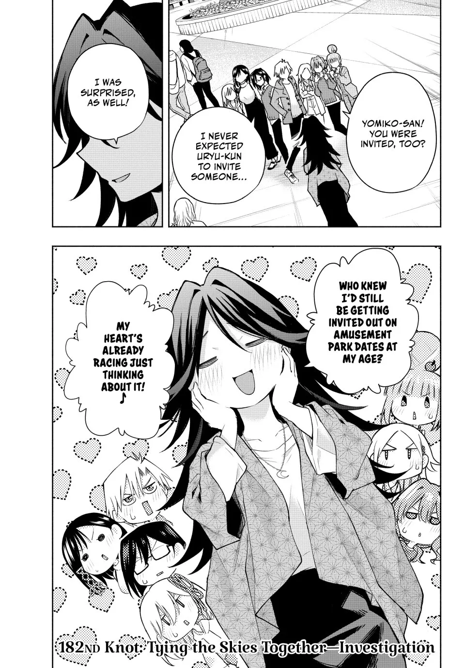 Read Tying the Knot with an Amagami Sister Chapter 182 - Tying the Skies Together—Investigation Online