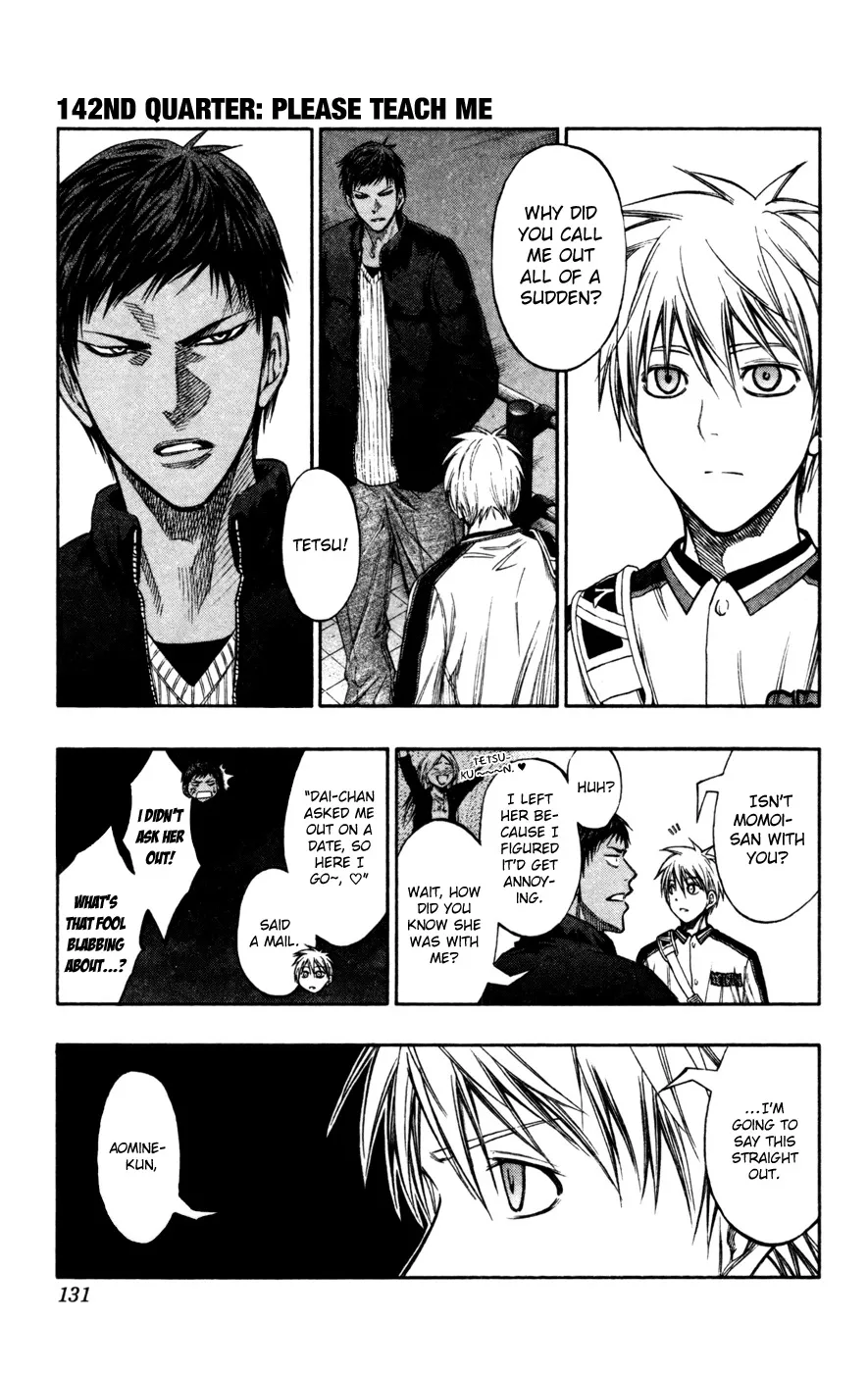 Read Kuroko no Basket Chapter 142 - Please teach me Online