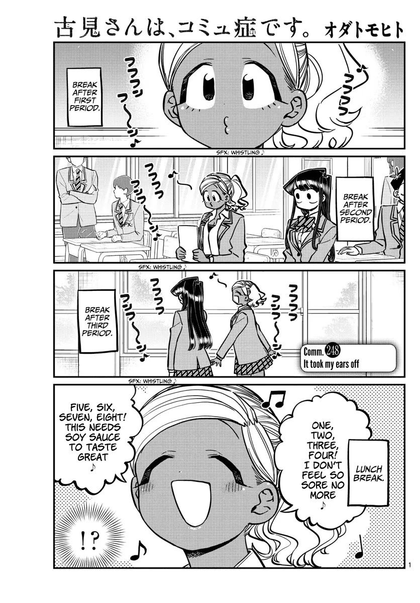 Read Komi-san wa Komyushou Desu Chapter 248 - It took my ears off Online