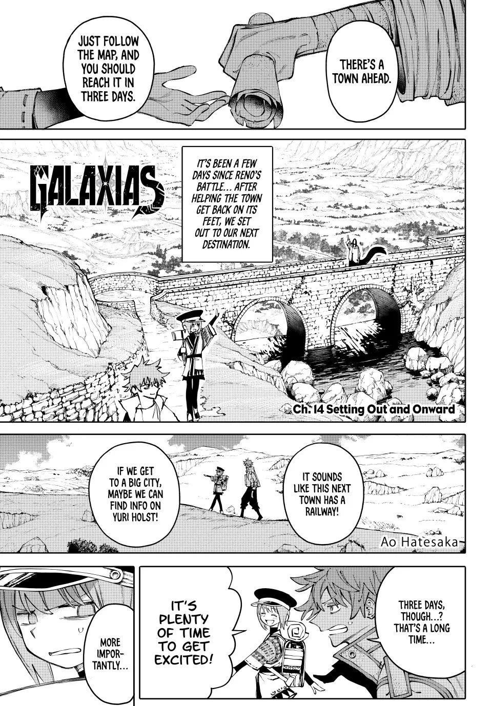 Read GALAXIAS Chapter 14 Online