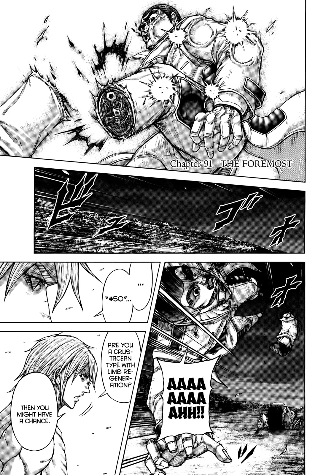 Read Terra Formars Chapter 91 - THE FOREMOST Online