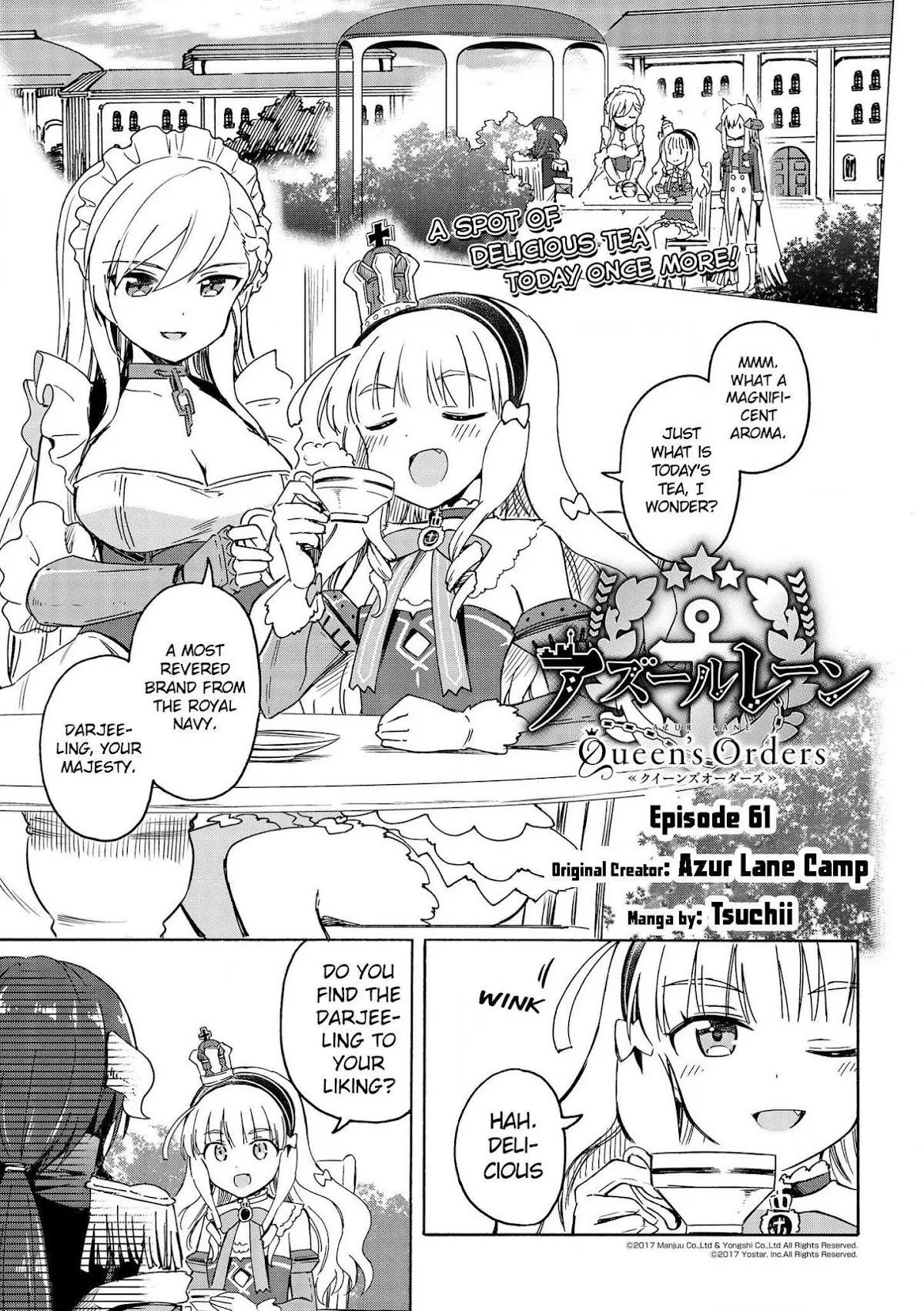 Read Azur Lane: Queen’s Orders Chapter 61 Online