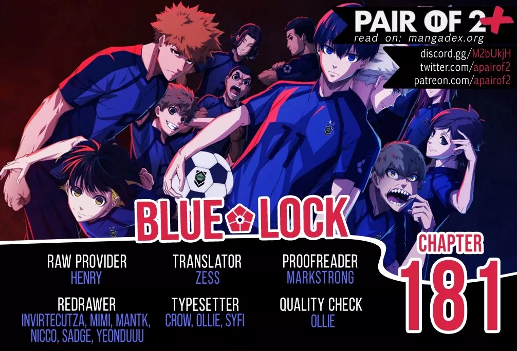 Read Blue Lock Chapter 181 - Big Bang Piece Online