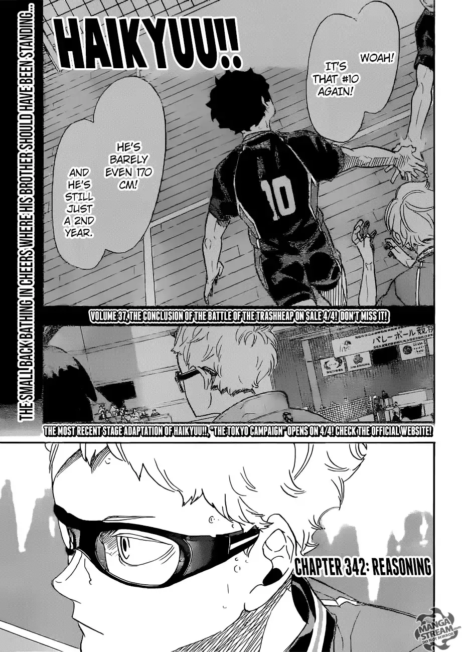 Read Haikyu!! Chapter 342 - Reasoning Online