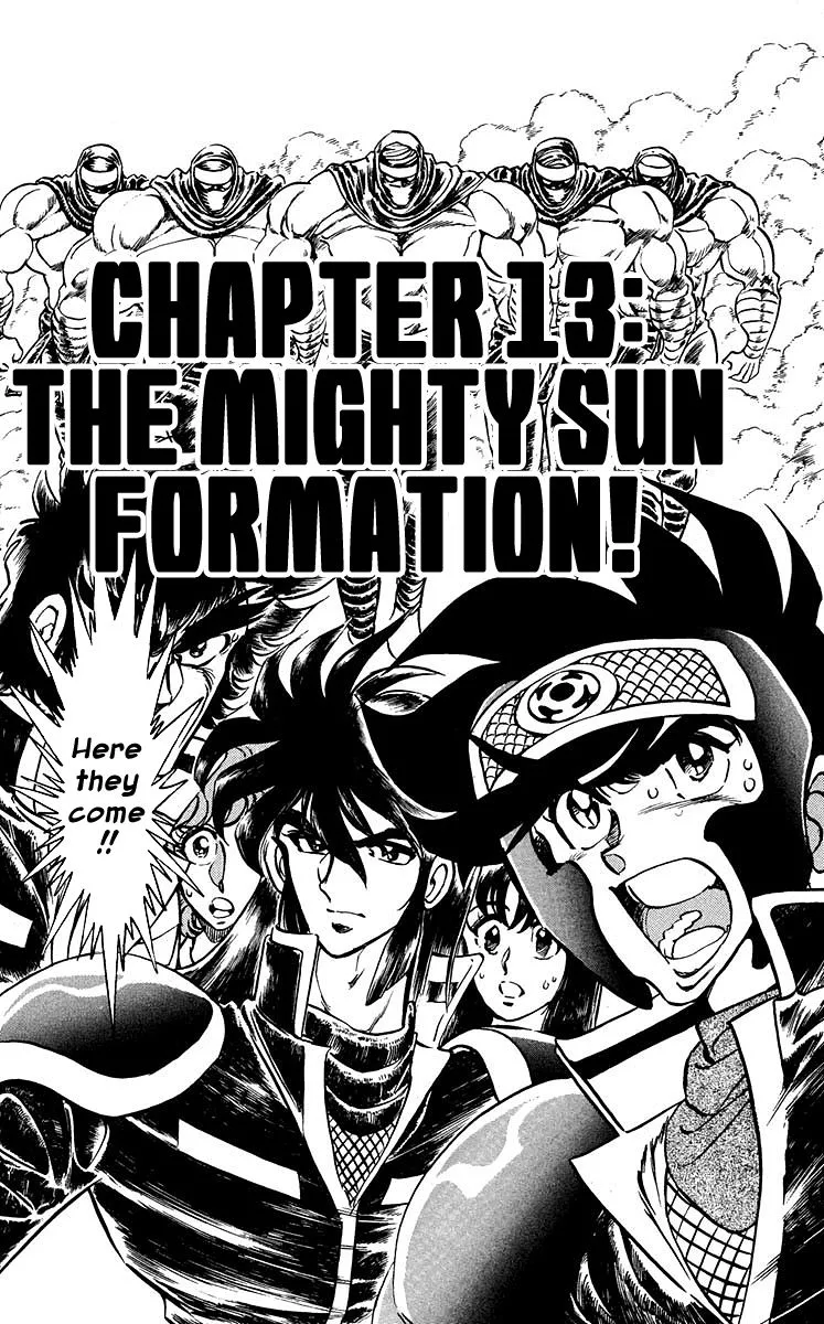 Read Blazing Ninjaman Chapter 13 - The Mighty Sun Formation! Online